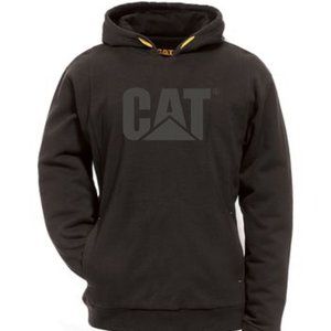 Black Performance Lined Hooded Sweatshirt